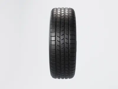 Tire all-season 205 R17 95T 3D model