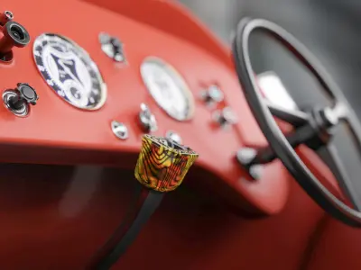 alfa romeo 8c 2900 spider 3D model