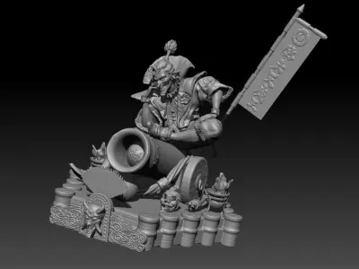 Joker batman ninja 3D print model
