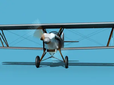 Travelair 2000 V00 3D model