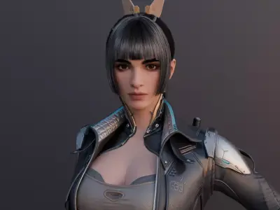 Hailey silent kill 3D model