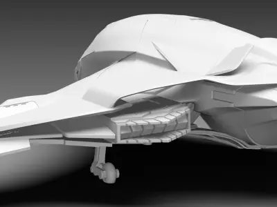 Avengers Quinjet Scale model 3D print model