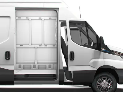 Iveco eDaily Van L3H3 HQ Interior 2024 3D model
