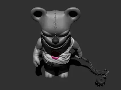 Tedy bear 3D model