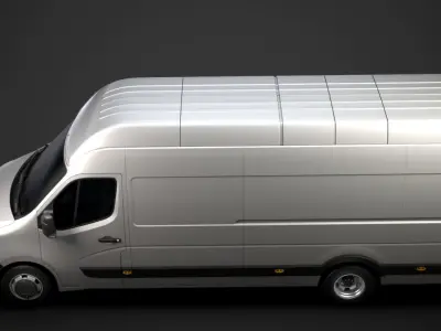 Renault Master L4H3 Van 2020 3D model