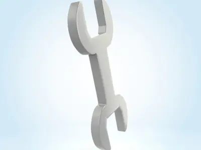 Spanner 3D model