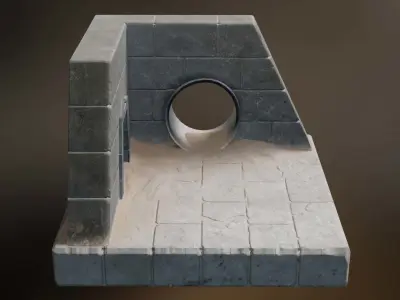 Egypt Room Free low-poly 3D model