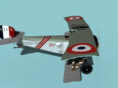 Nieuport 11 VHP V16 3D model