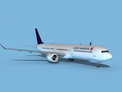 Boeing 767-400 Air Canada 2 3D model