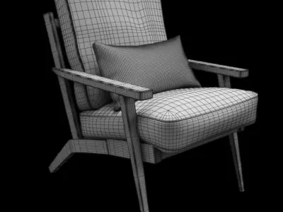 Classic Sofa Free 3D model