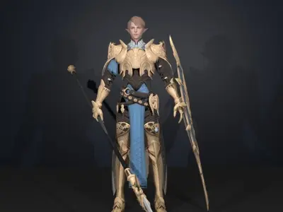 adel royal blood 3D model