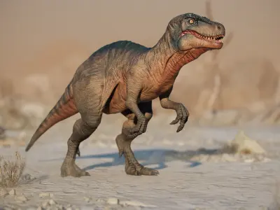 Dinosaur Ue Unity Low-poly 3D model