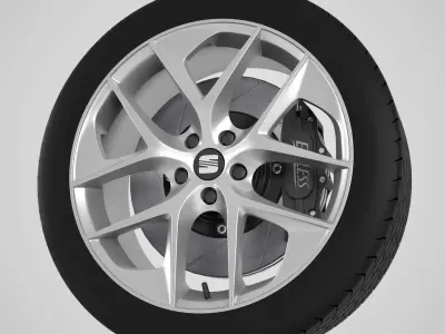 Seat Leon Rim 3D model