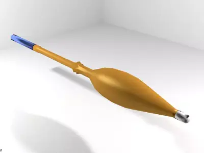 Rocket Launcher - Projectile - RPG PG 7VL 3D model