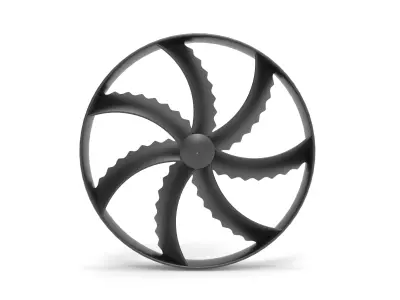 Bionic drone propeller 3D print model