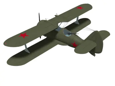 Beriev Be-2 3D model