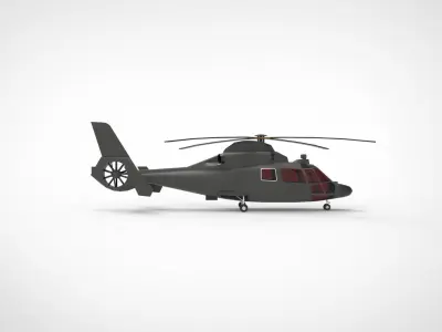 Harbin Z 9 Helicopter 3D model