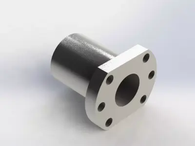 Porca FSI 32 10T3 Nut 3D model