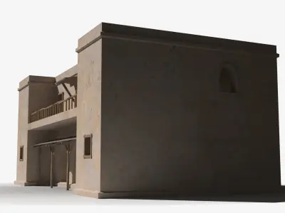 Arab x42 Low-poly 3D model