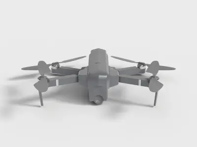 FOLDABLE GPS DRONE 3D model