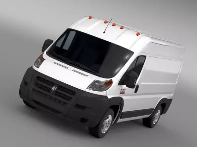 Ram Promaster Cargo 2500 HR 136WB 2015 3D model