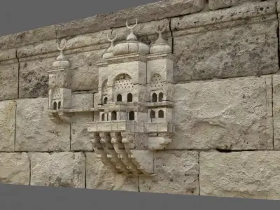 Bird Cage 1 Low-poly 3D model