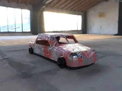 car 3 Free low-poly 3D model