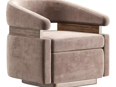 Vienna Way Club Chair Free 3D model