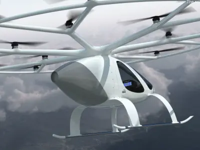 Passenger Electric Drone 3D model