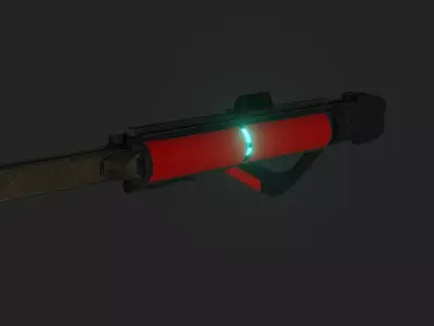 Sci-Fi Energy Sniper Free low-poly 3D model