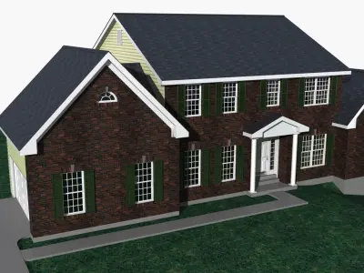 House Framing a0503a3 3D model