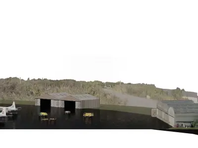 CONVAIR 440 and DOUGLAS DC-6B 3D model