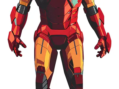 IRON MAN BASIC 3D MODEL  3D model
