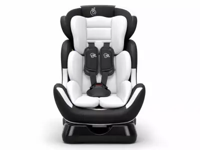 Luxury Bar Car Seat 3D model