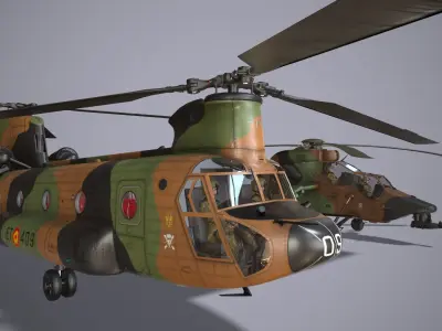 Spanish Army Helicopter Collection 
