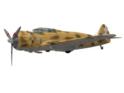 breda ba65 A80 3D model