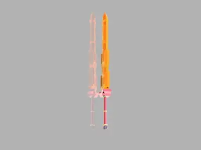 Great Flameblade 3D printable  from the legend of zelda BOTW 3D print model