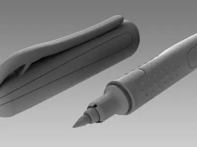 Pen - Detailed and realistic 3D model