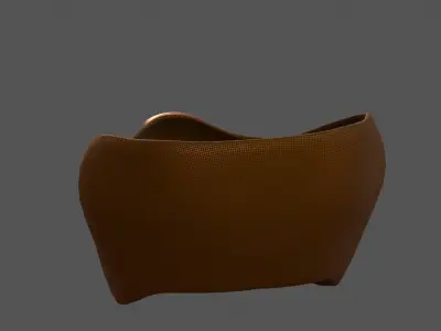 Gas mask helmet 3d model scifi Low-poly  Low-poly 3D model 536