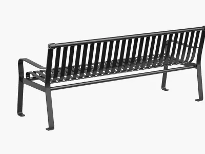 Park Bench v6 3D model