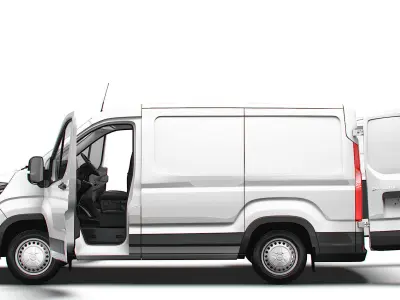 Maxus Deliver 9 Van L1H1 HQInterior 2024 3D model