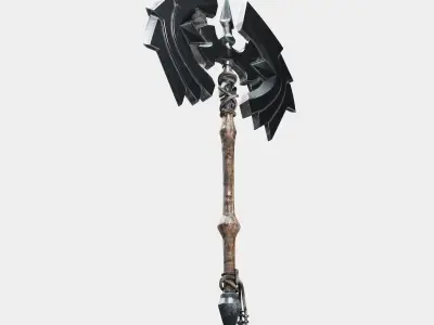 Magical axe 3D model
