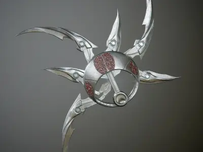Predator shuriken 3D model