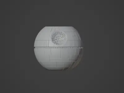 Death Star Pencil Holder 3D print model