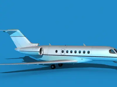 Cessna Citation C700 Longitude V14 3D model