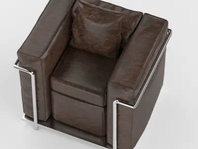 Leather Chair Free 3D model purchase