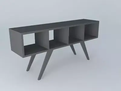 Retro console Free 3D model