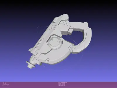 Overwatch Tracer Pulse Pistol 3D model