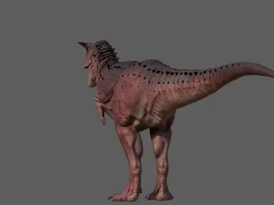 Carnotaurus Sastrei Static 3D model
