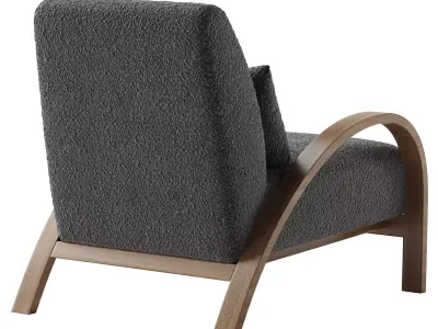 Modern Lounge Chair-Realistic Furniture 3D model
